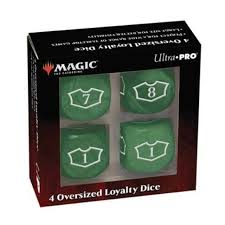 ULTRAPRO Magic the Gathering Loyalty Dice Forest