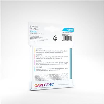 Gamegenic Prime Board Game Sleeves Square (73 x 73 mm) 50ct