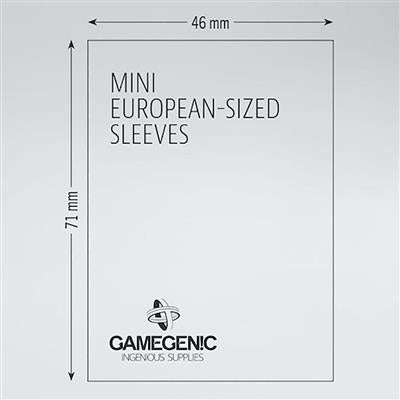 Gamegenic Prime Board Game Sleeves Mini European 46x71 50ct