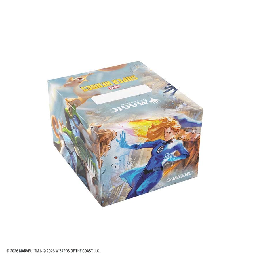 GAMEGENIC: MAGIC THE GATHERING: MSH MARVEL SUPER HEROES: SOFT CRATE 100 XL SIDELOADING: THE FANTASTIC FOUR AND GO NUTS!