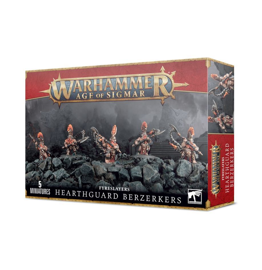 AoS: Fyreslayers Hearthguard Berzerkers