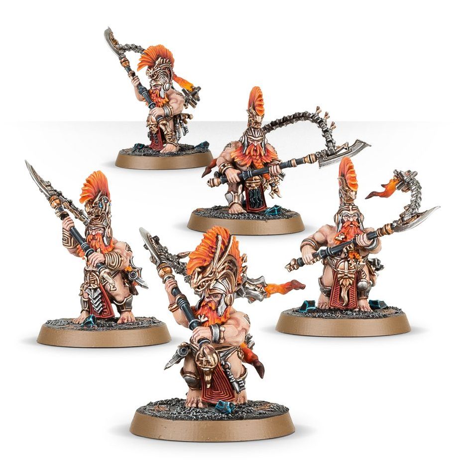 AoS: Fyreslayers Hearthguard Berzerkers