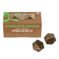 D&D Hvy Metal D20x2 Coppr/Green