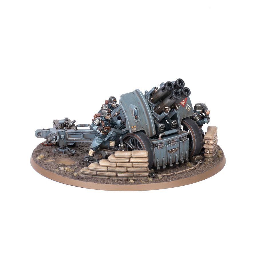40K Astra Militarum Krieg Artillery Team