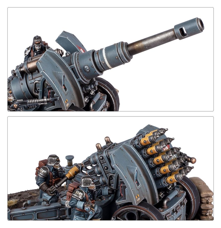 40K Astra Militarum Krieg Artillery Team