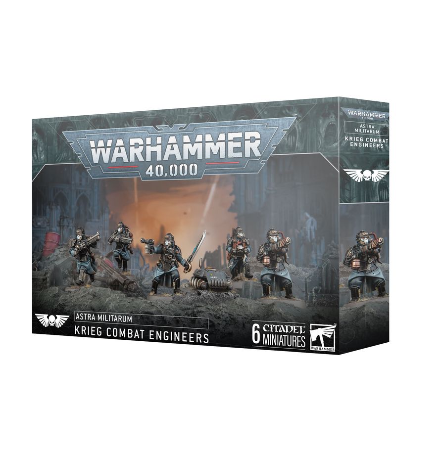 40K Astra Militarum Krieg Combat Engineers