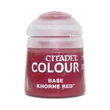 Citadel Colour Base: Khorne Red Paint