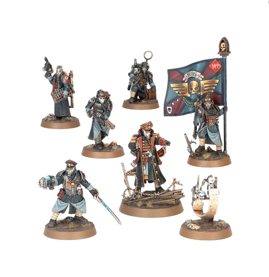 40K Astra Militarum Krieg Command Squad