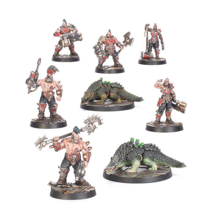 Necromunda: Goliath Forge Masters & Sumpkrocs