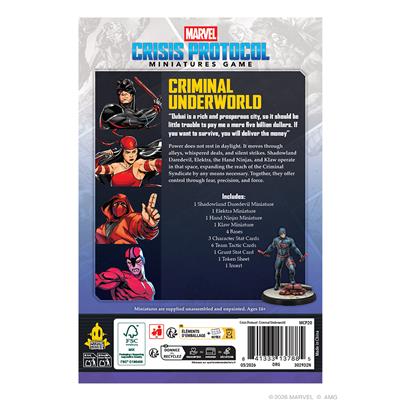 Marvel Crisis Protocol – Criminal Underworld