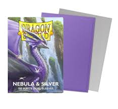 Dragon Shield Dual Matte 100ct Nebula & Silver