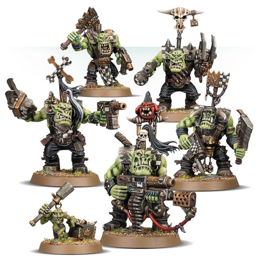 40K Orks: Nobz