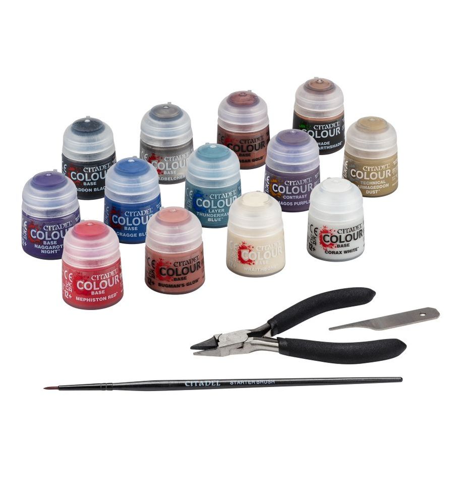 40K: Paints & Tools Set