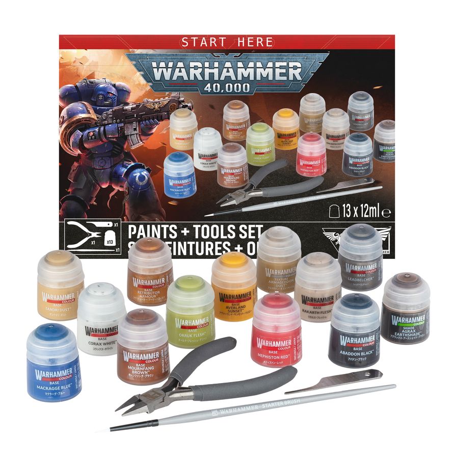 40K Paint + Tools