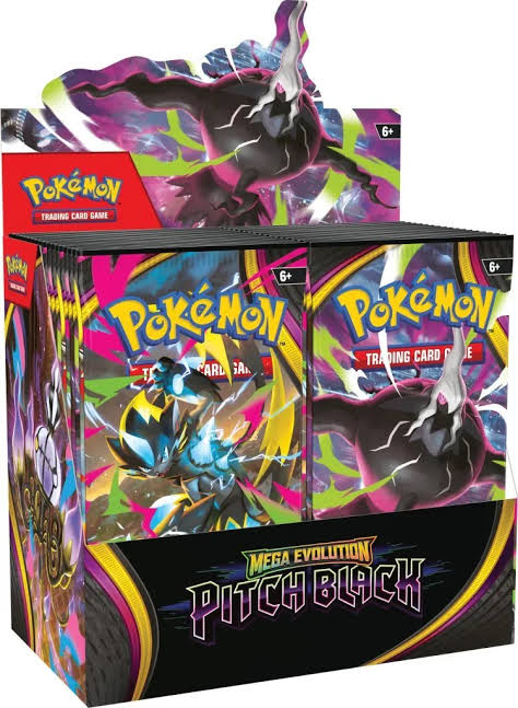 Pokemon Mega Evolutions Pitch Black Booster Pack