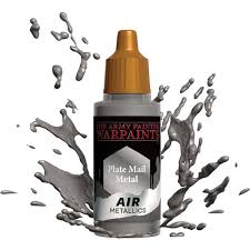 Army Painter Paint Metallic Air: Plate Mail Metal