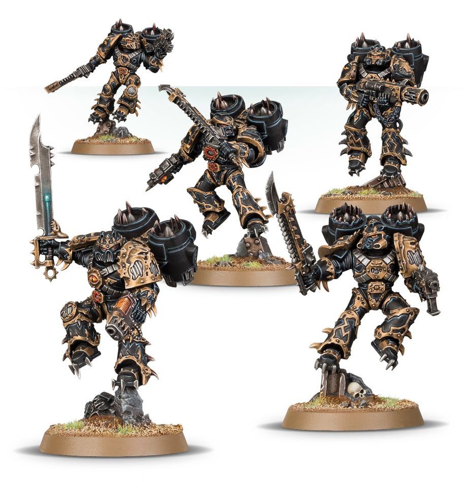 40K Chaos Space Marines Raptors