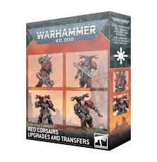 40K Red Corsairs Upgrades and Transfers
