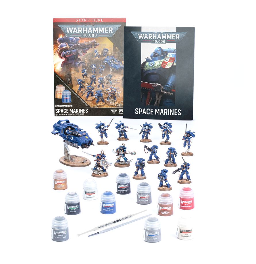 40K Getting Started with Space Marines