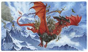 Dragonshield Spirit animals Playmat and Tube