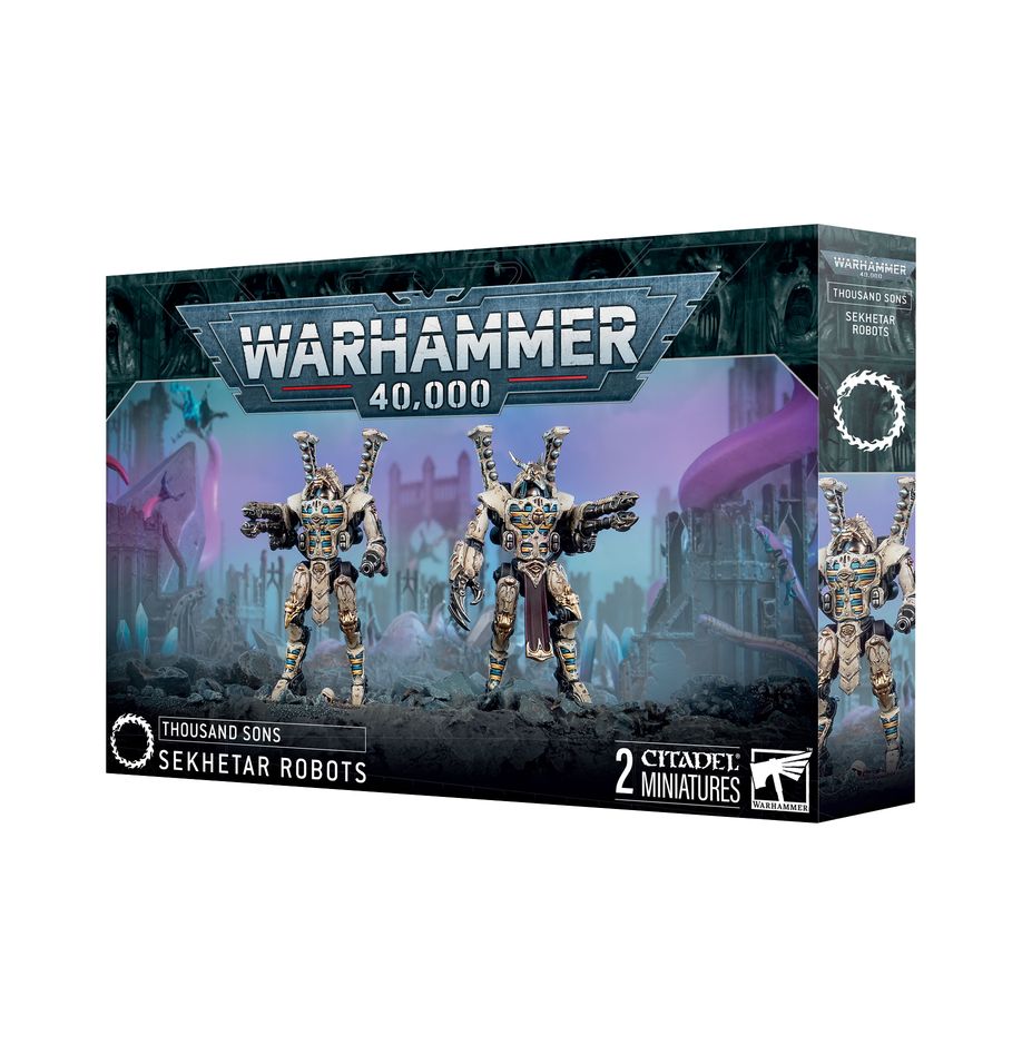 40K: Thousand Sons Sekhetar Robots