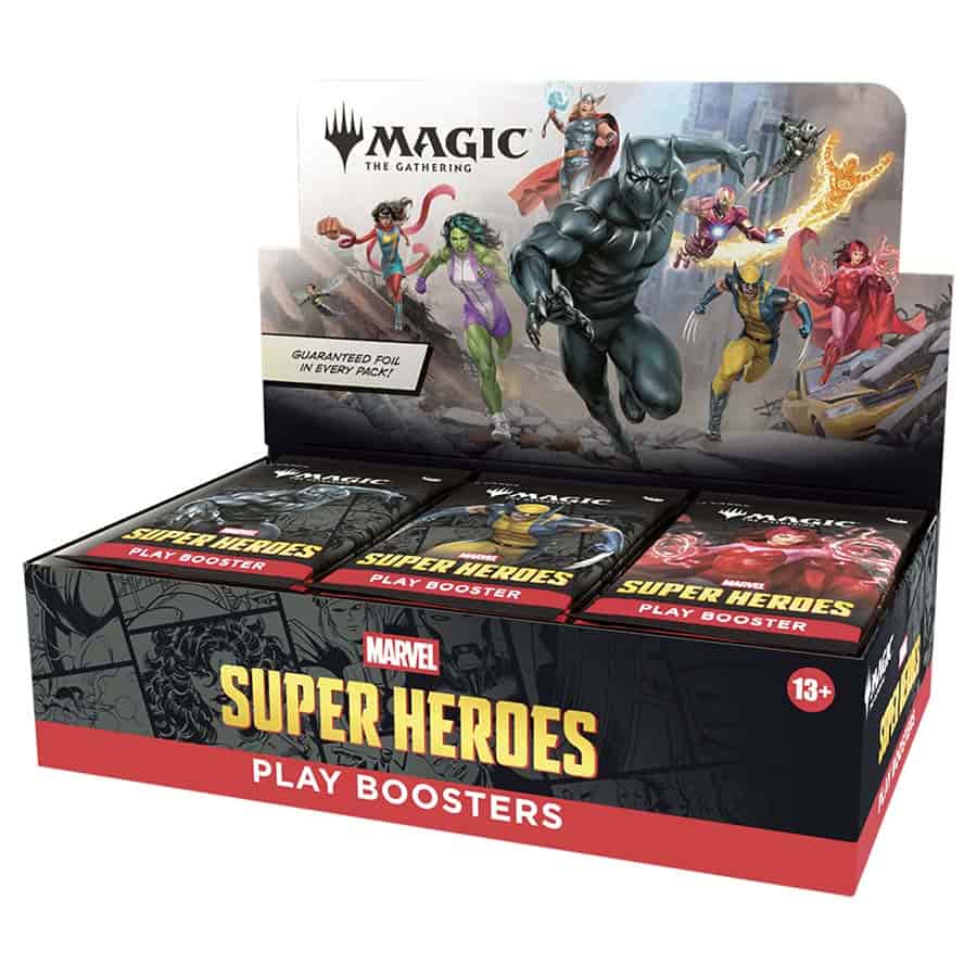 MAGIC THE GATHERING MARVEL SUPER HEROES PLAY BOOSTER
