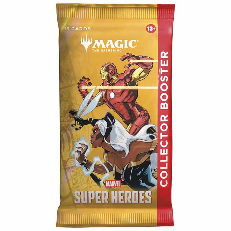 MAGIC THE GATHERING MARVEL SUPER HEROES COLLECTOR BOOSTER