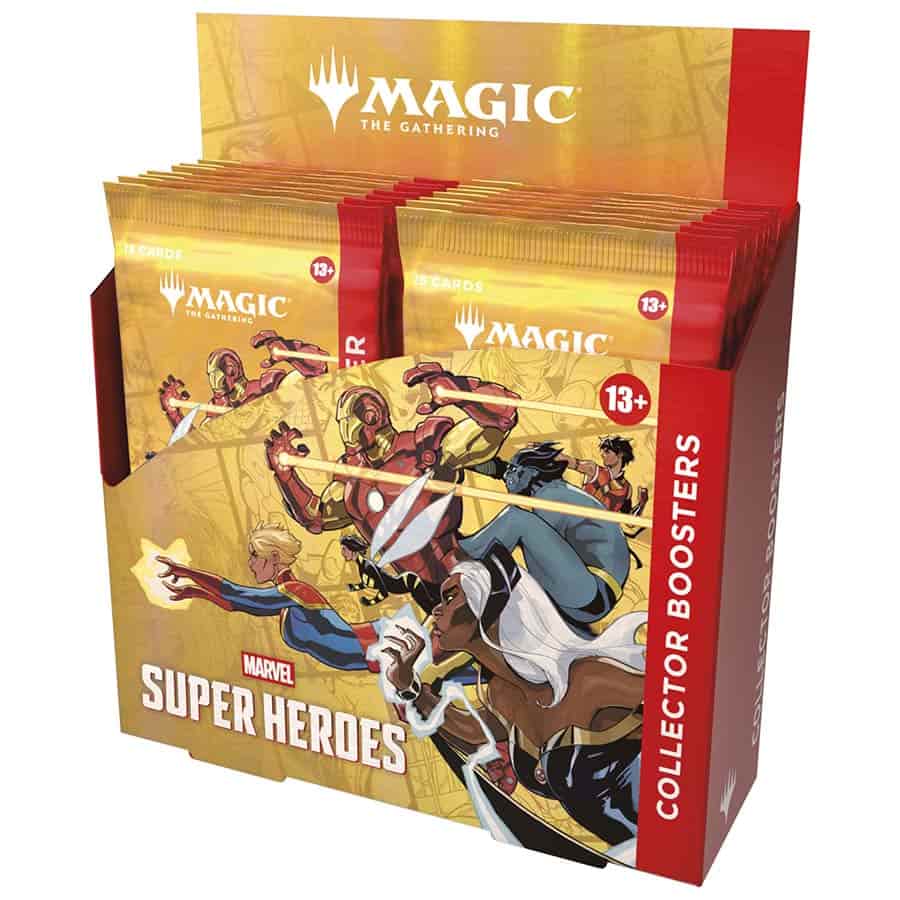 MAGIC THE GATHERING MARVEL SUPER HEROES COLLECTOR BOOSTER