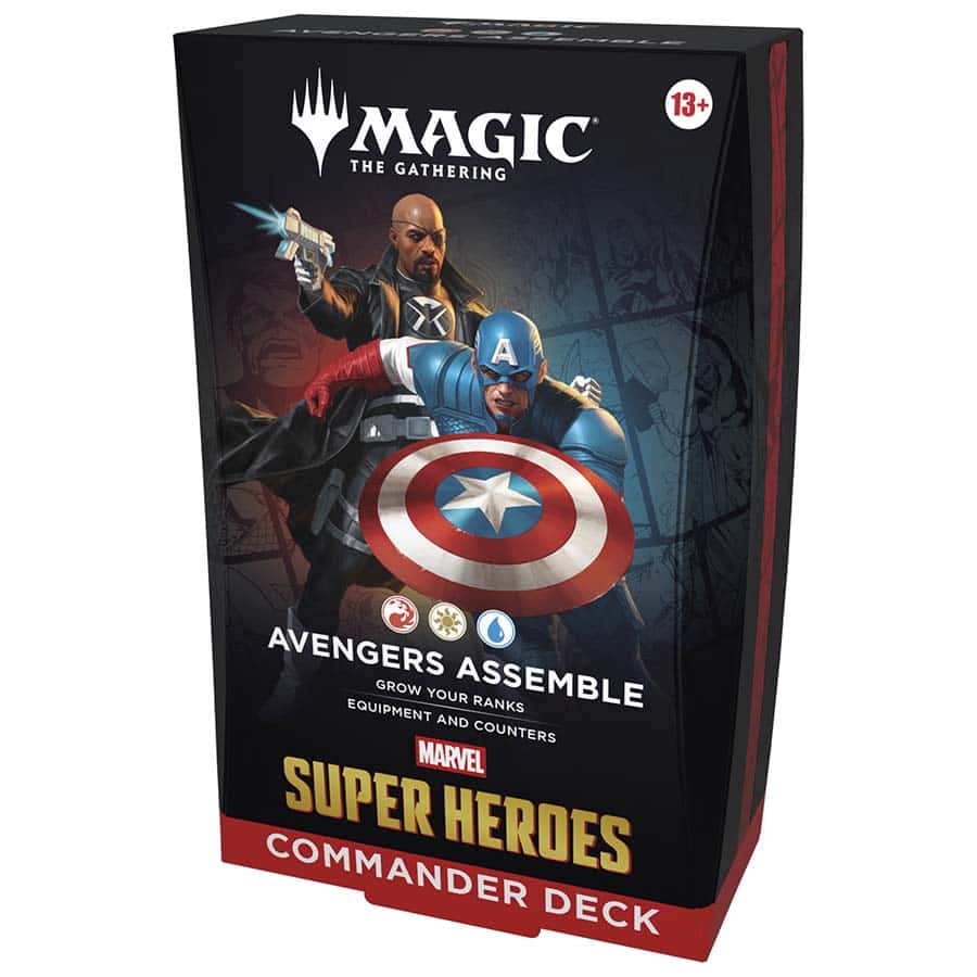 MAGIC THE GATHERING MARVEL SUPER HEROES COMMANDER DECK