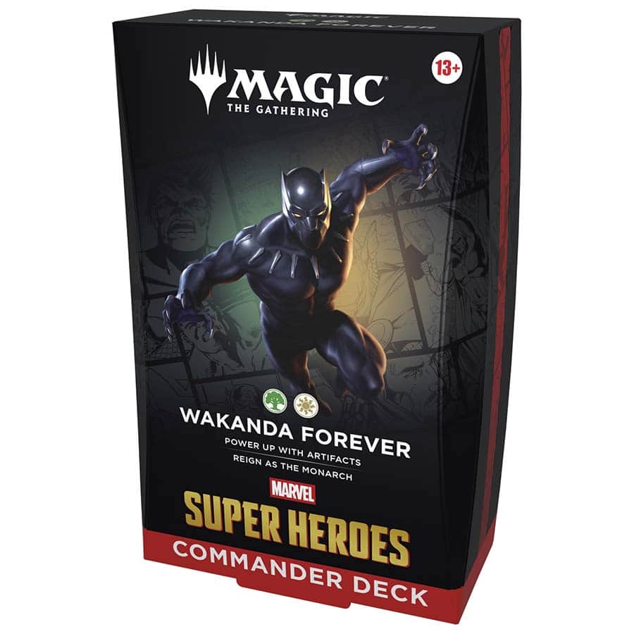MAGIC THE GATHERING MARVEL SUPER HEROES COMMANDER DECK