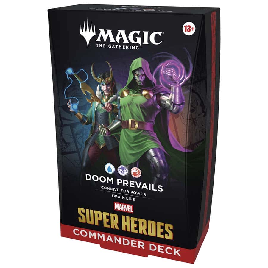 MAGIC THE GATHERING MARVEL SUPER HEROES COMMANDER DECK