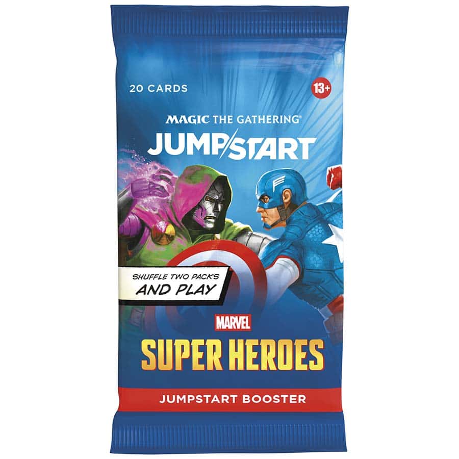 MAGIC THE GATHERING MARVEL SUPER HEROES JUMPSTART BOOSTER