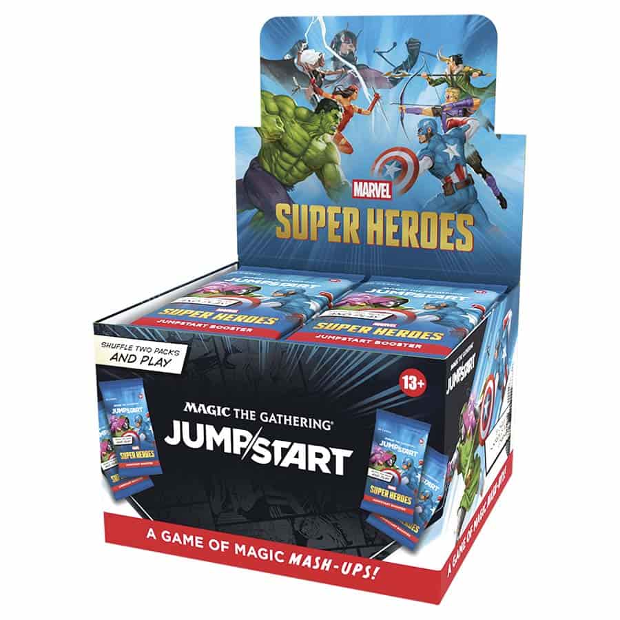 MAGIC THE GATHERING MARVEL SUPER HEROES JUMPSTART BOOSTER