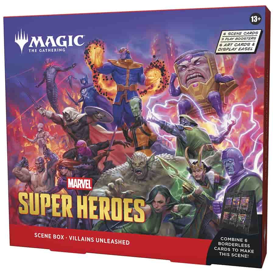 MAGIC THE GATHERING MARVEL SUPER HEROES SCENE BOX